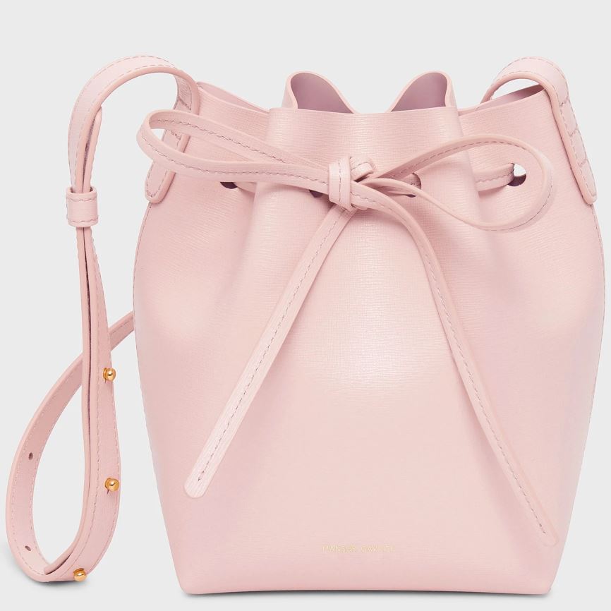 Women\'s Mansur Gavriel Mini Mini Bucket Bags Pink | AU 0215GD